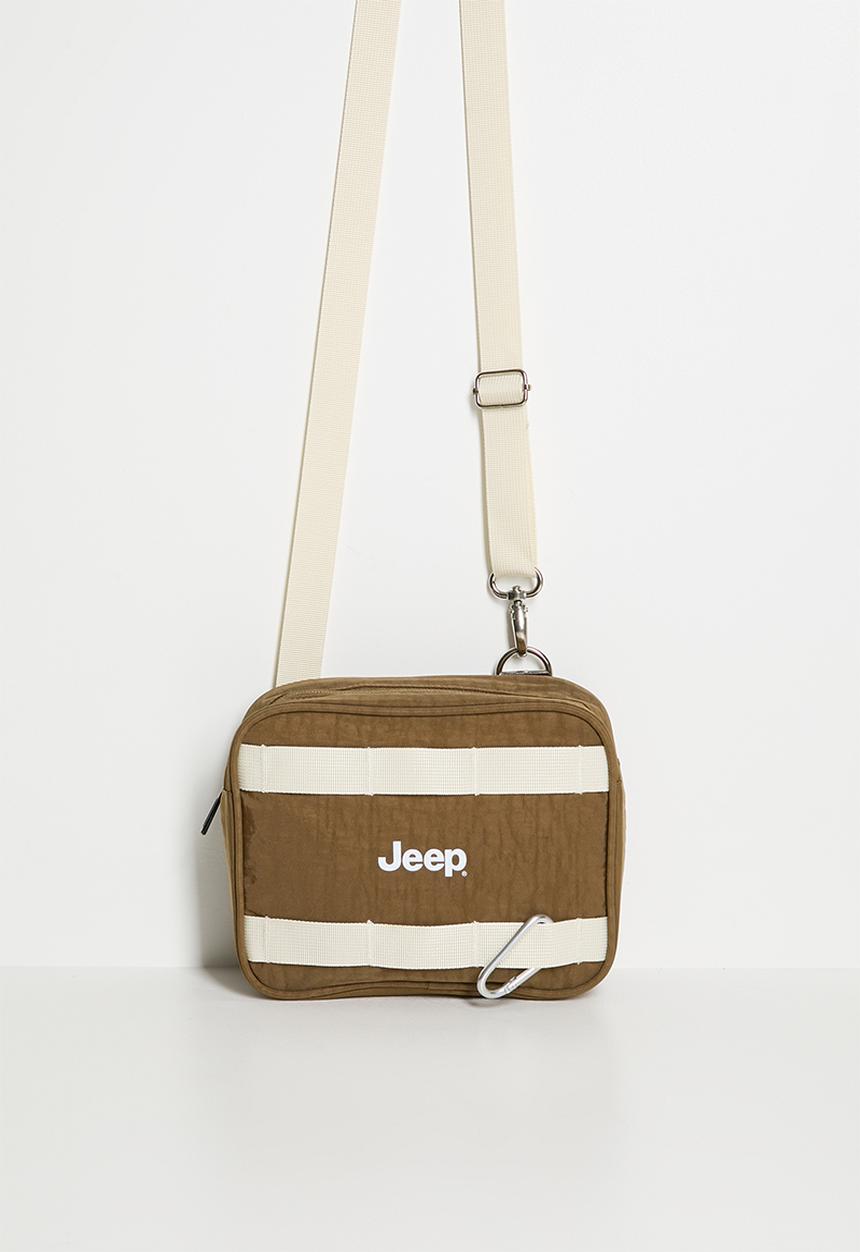 JEEP - Pulse cross body bag - brown