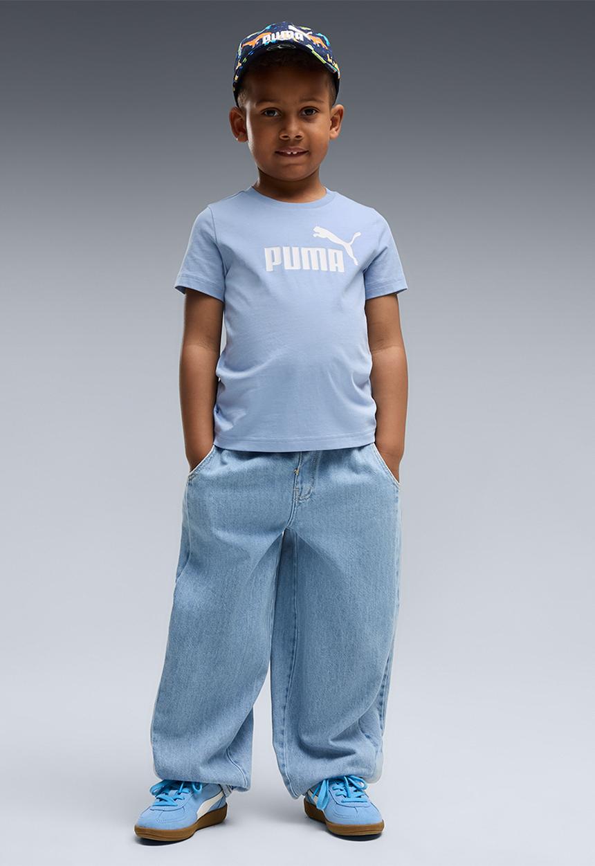 PUMA - Ess No. 1 Logo Tee Ps - Chambray Blue
