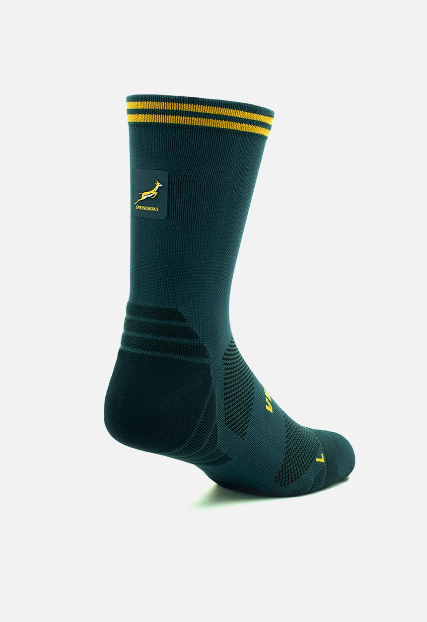 Versus - Springboks Rugby Active Crew Tab Socks - green