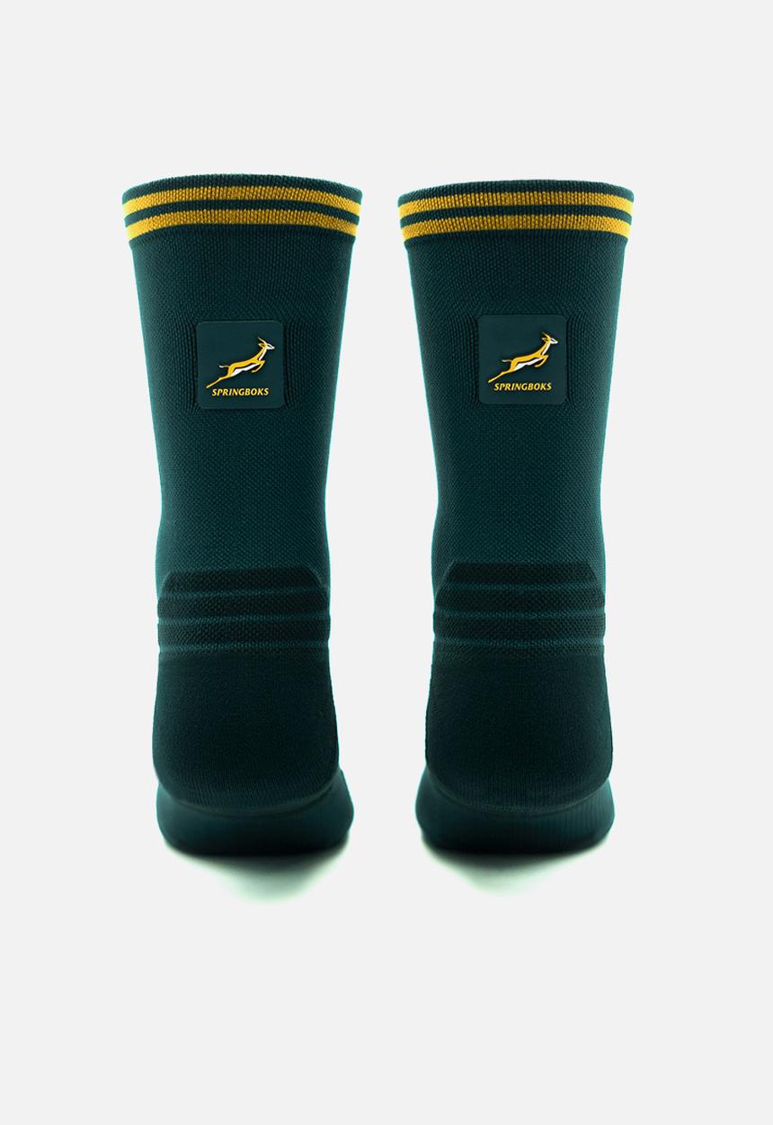 Versus - Springboks Rugby Active Crew Tab Socks - green