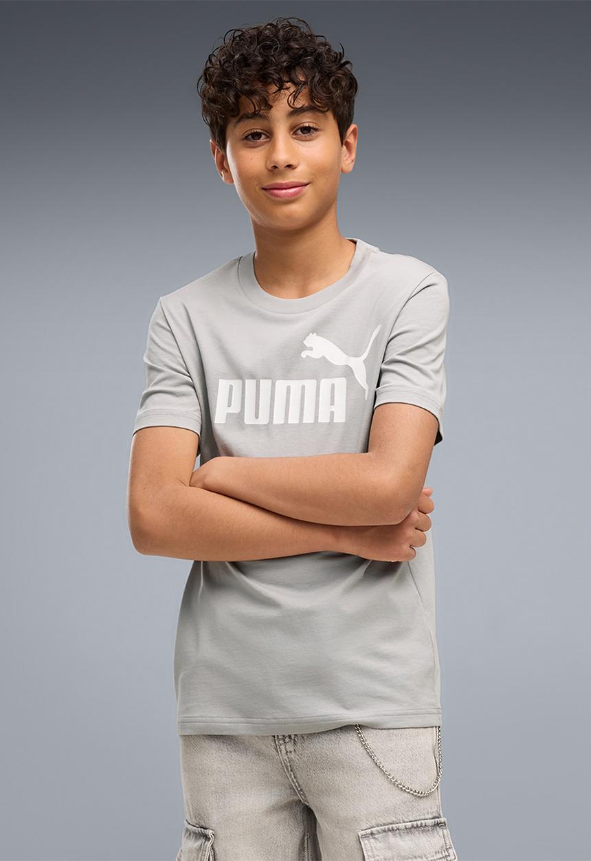 PUMA - Ess No. 1 Logo Tee B - Grey Echo