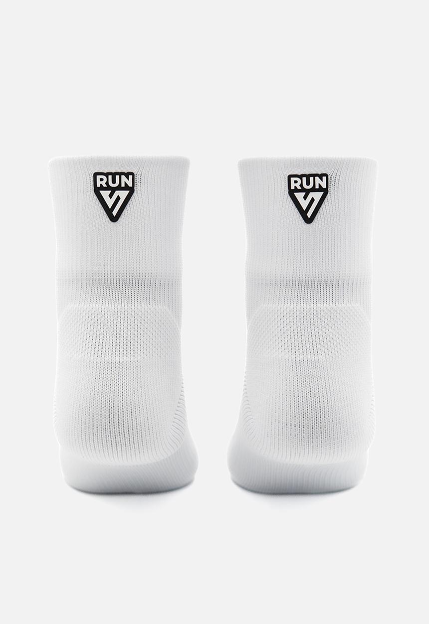 Versus - Running Quarter Socks - White