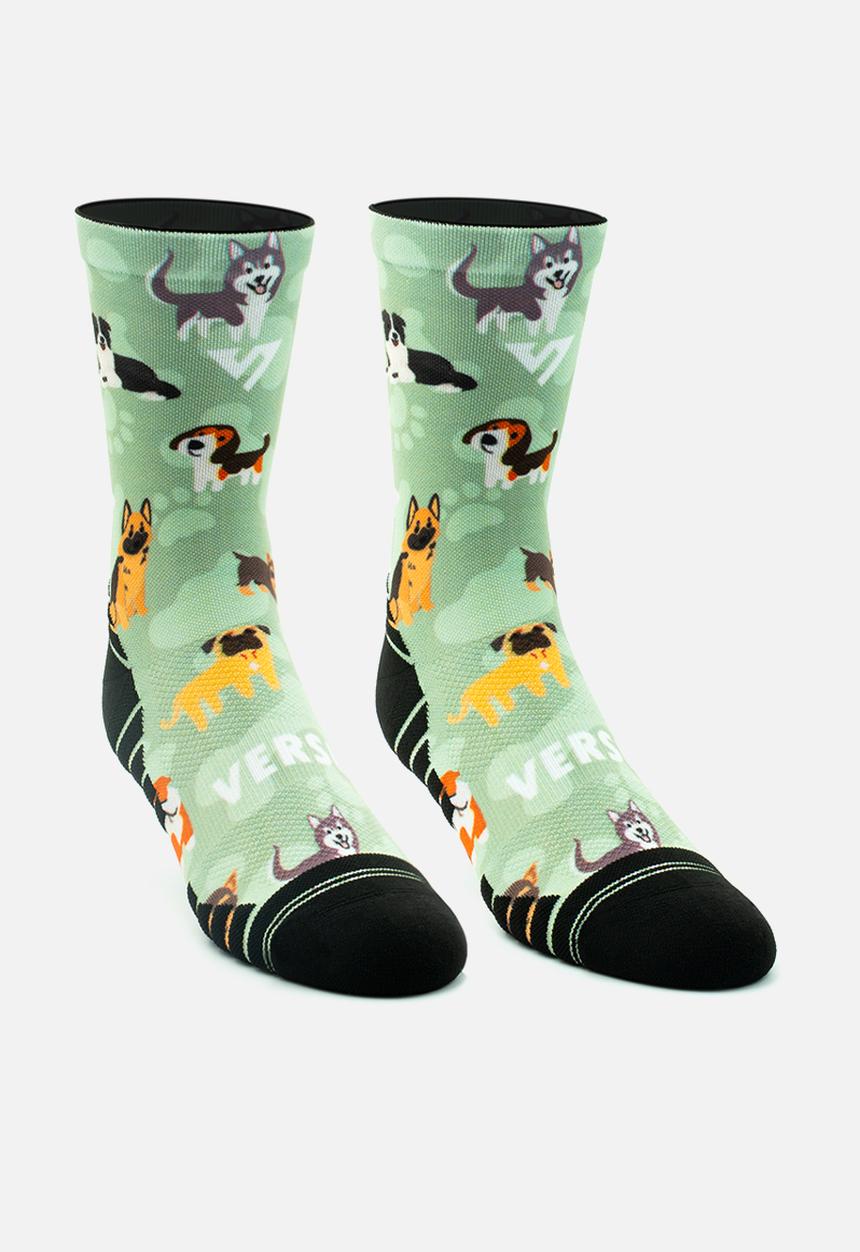 Versus - Dogs 2.0 Active Crew Socks - green