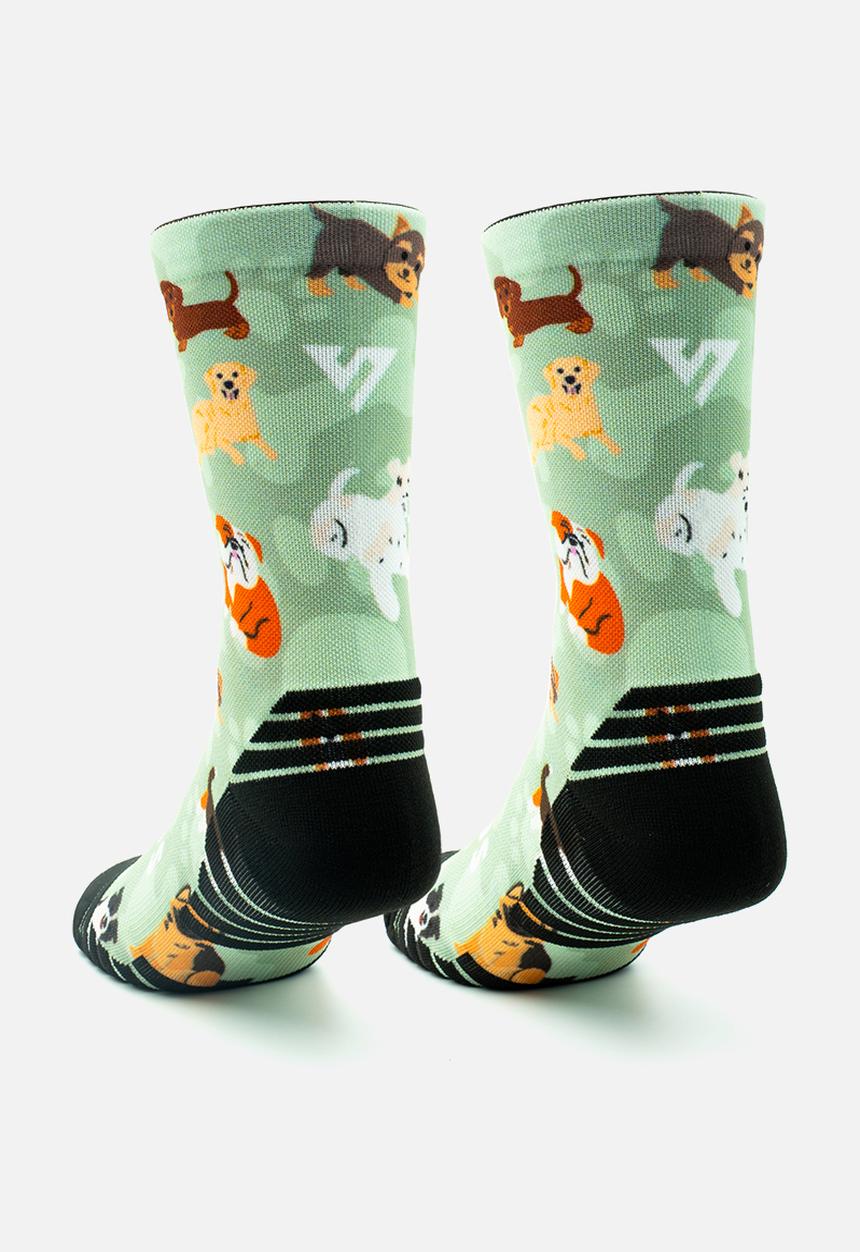 Versus - Dogs 2.0 Active Crew Socks - green