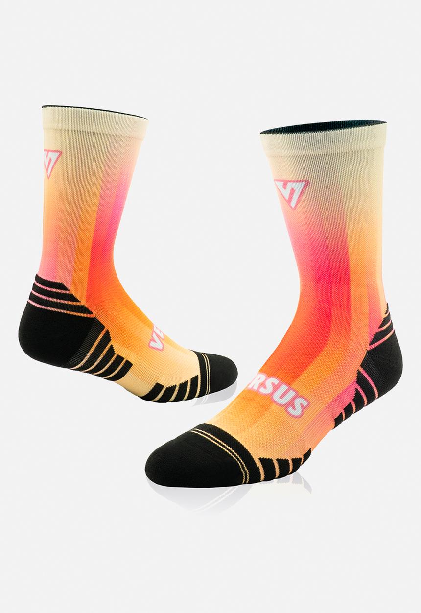 Versus - Sunset Sorbet Active Crew Socks - multi