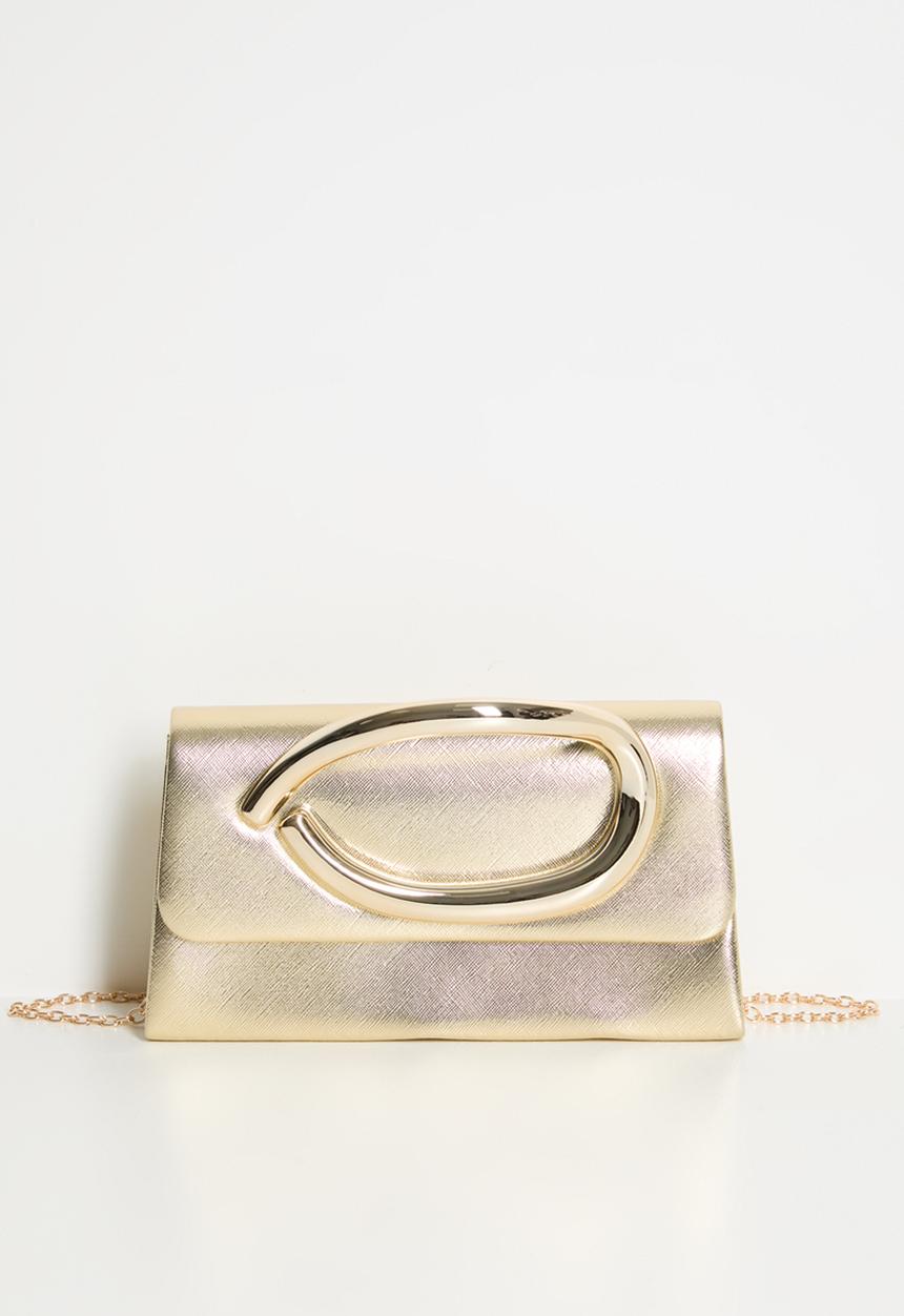 Tessa Design - Unity Clasp Evening Bag - Gold