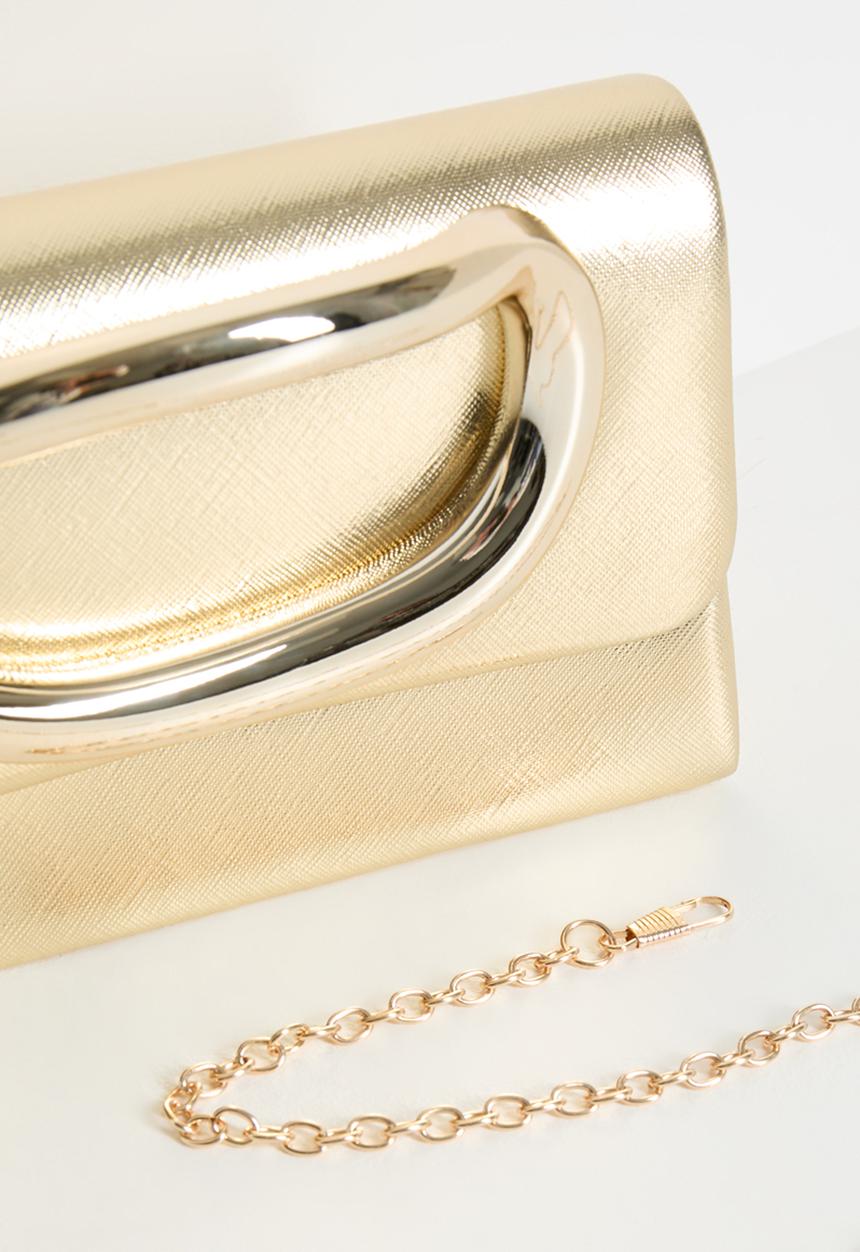 Tessa Design - Unity Clasp Evening Bag - Gold