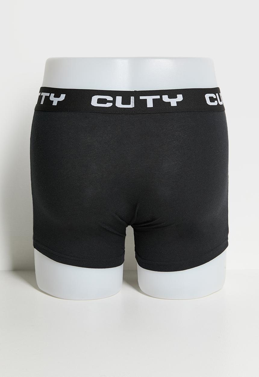 Cutty - Amigo Trunks 2pack - Black/Black