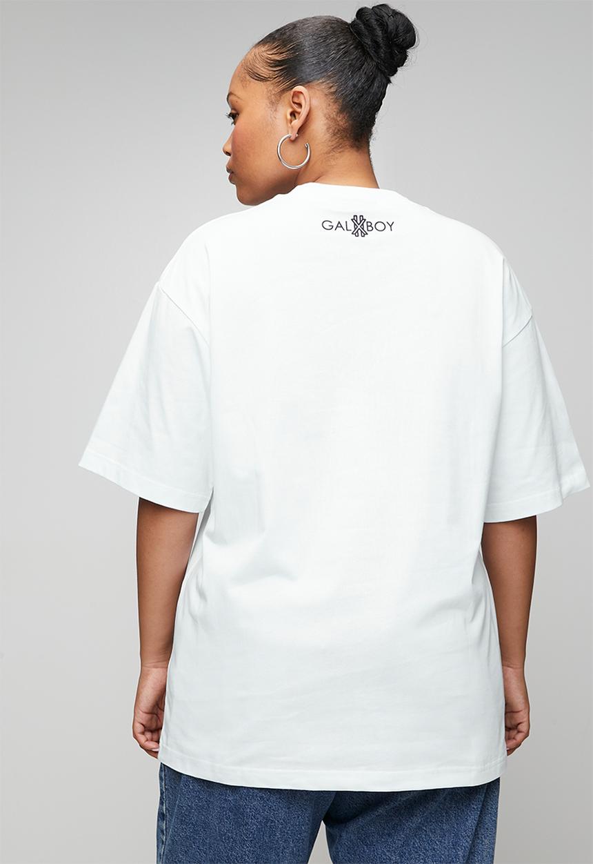GALXBOY - Mini gg t-shirt  - white