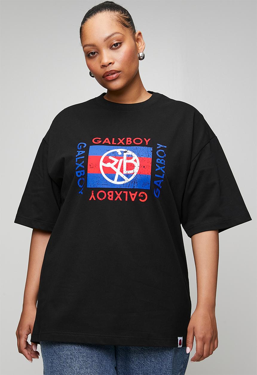 GALXBOY - VINTAGE 2.0 T-SHIRT - BLACK
