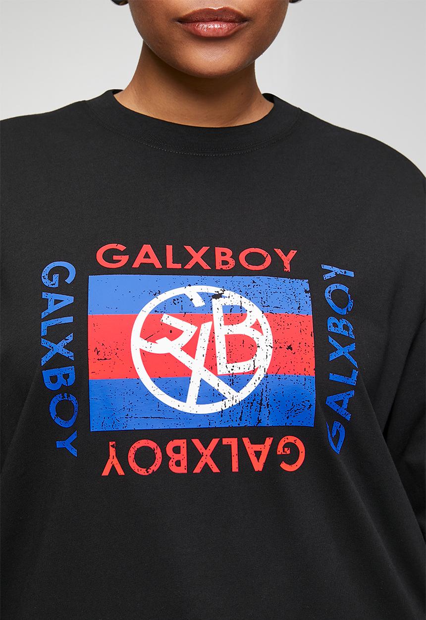 GALXBOY - VINTAGE 2.0 T-SHIRT - BLACK