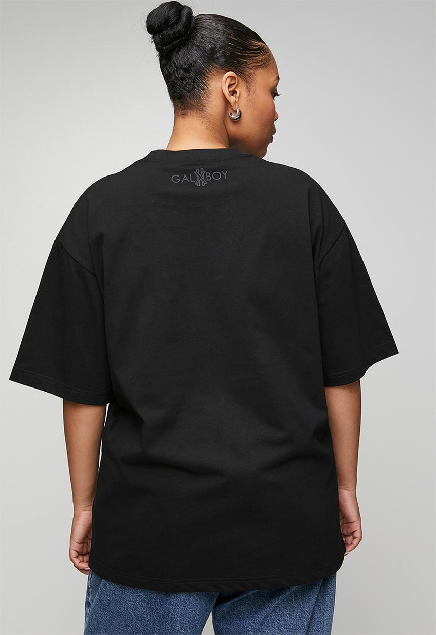 GALXBOY - VINTAGE 2.0 T-SHIRT - BLACK
