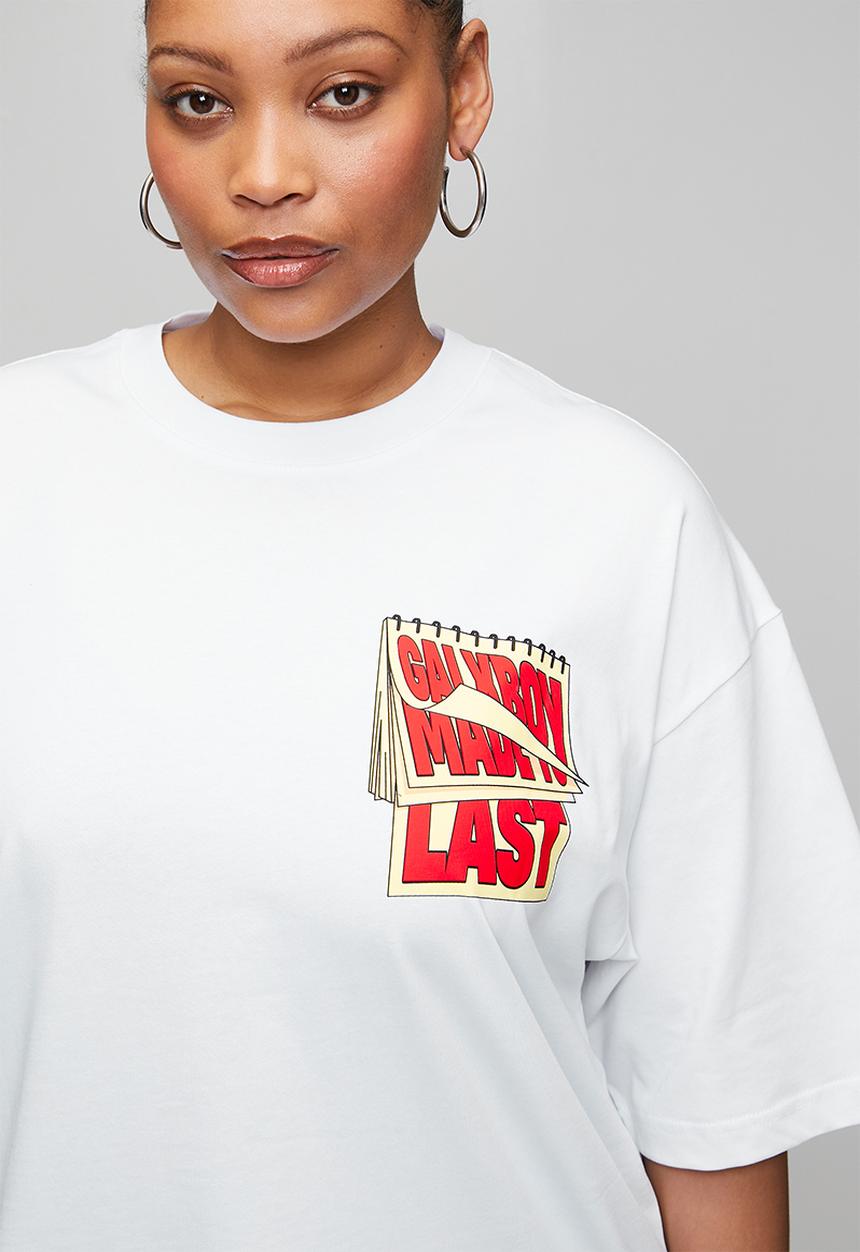 GALXBOY - All season T-shirt - white