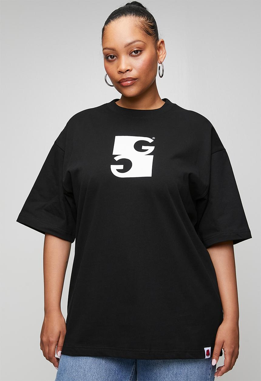 GALXBOY - MINI GG T-SHIRT - BLACK