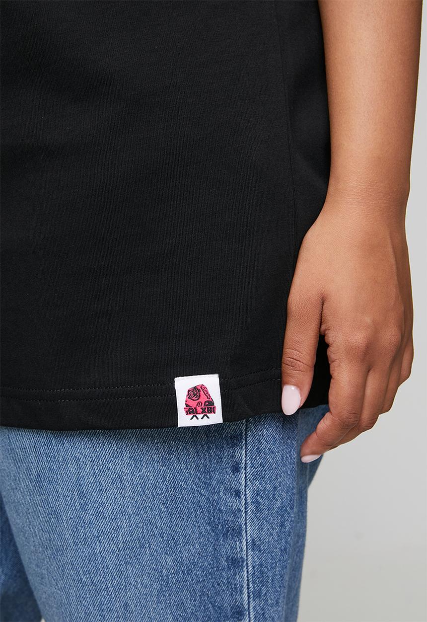 GALXBOY - MINI GG T-SHIRT - BLACK