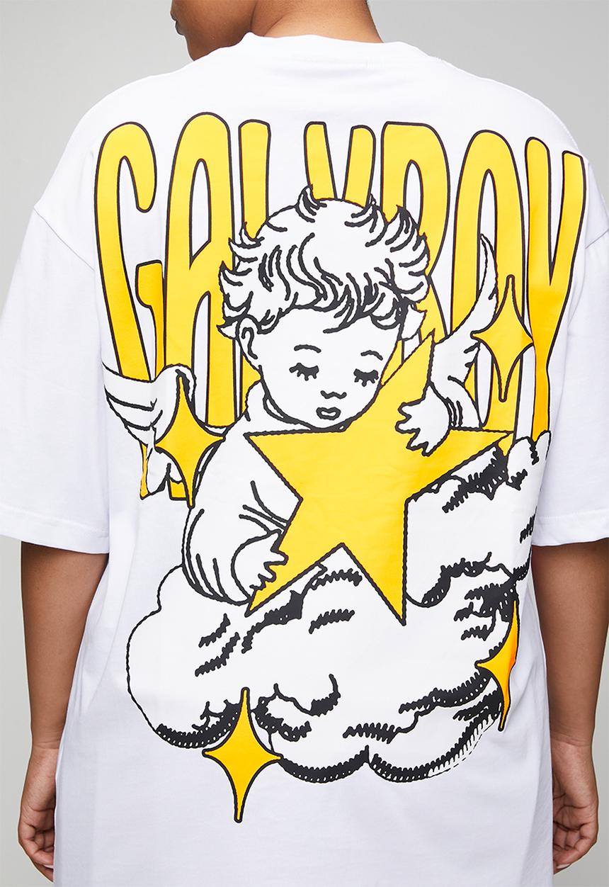 GALXBOY - Angel 2.0 T-shirt - white