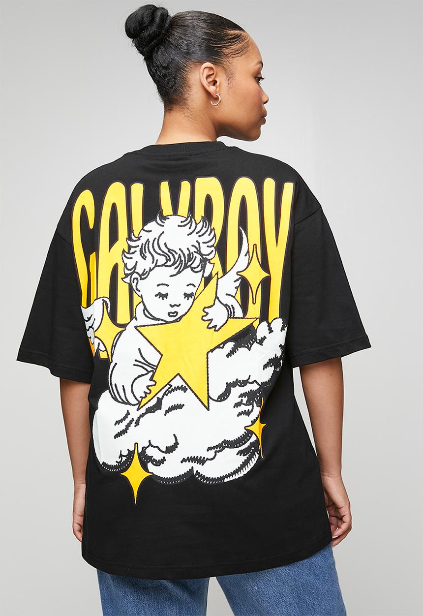 GALXBOY - Angel 2.0 t-shirt  - black