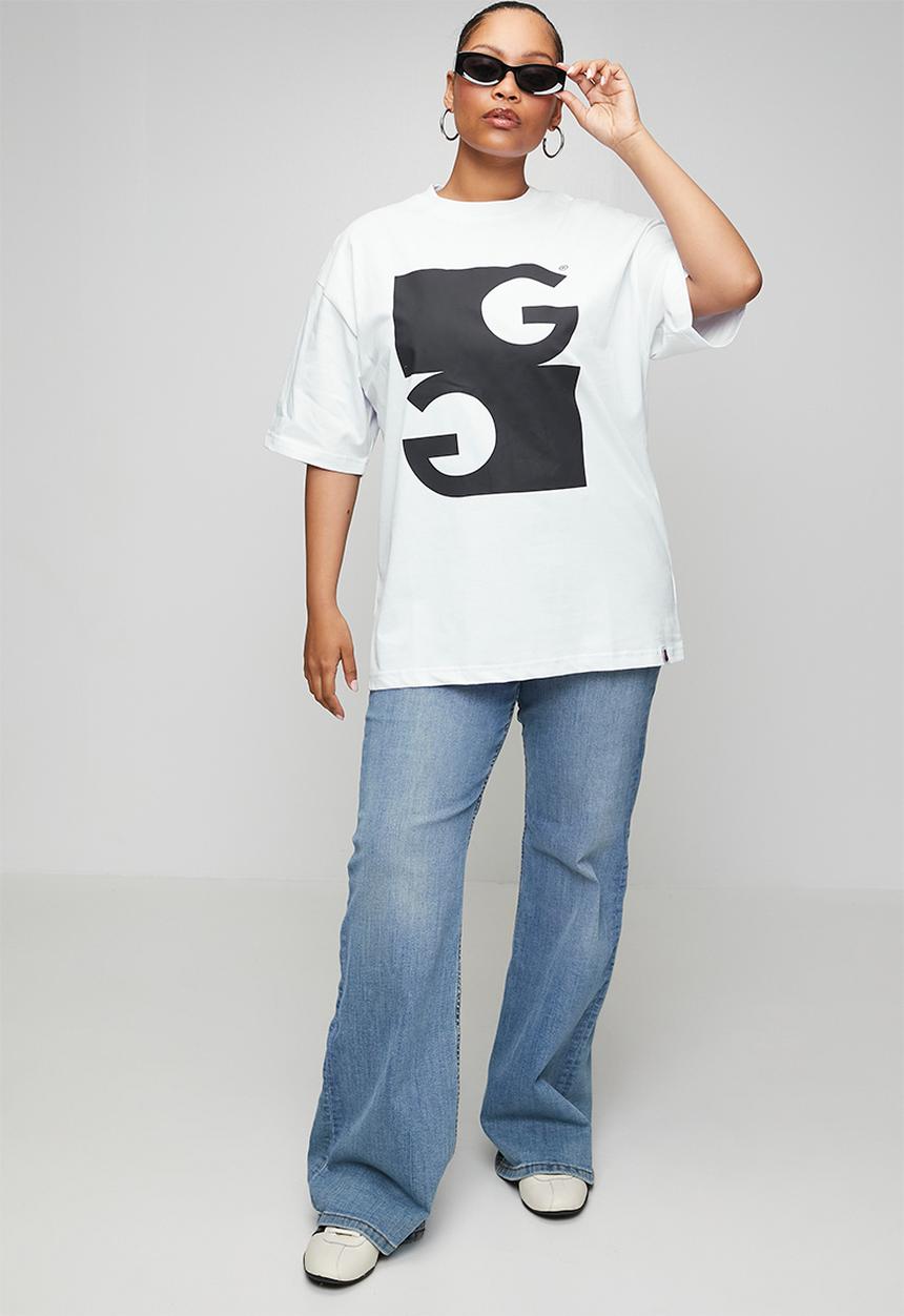 GALXBOY - GG T-shirt  - white
