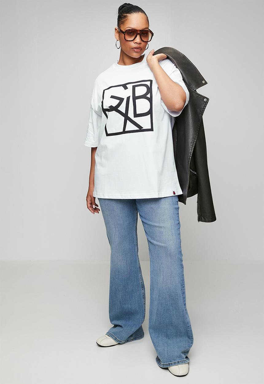 GALXBOY - Heritage line T-shirt - white