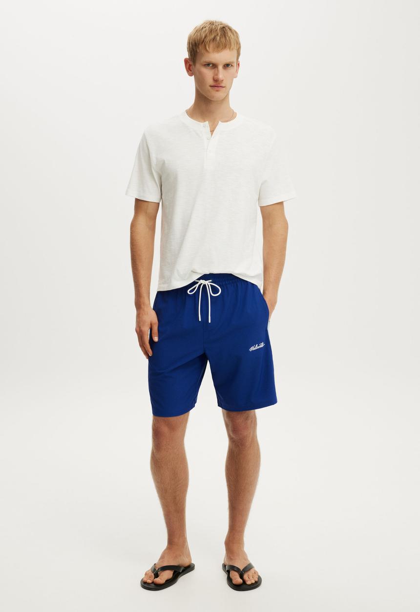 Cotton On - Baggy Swim Short - Royal Blue Panel