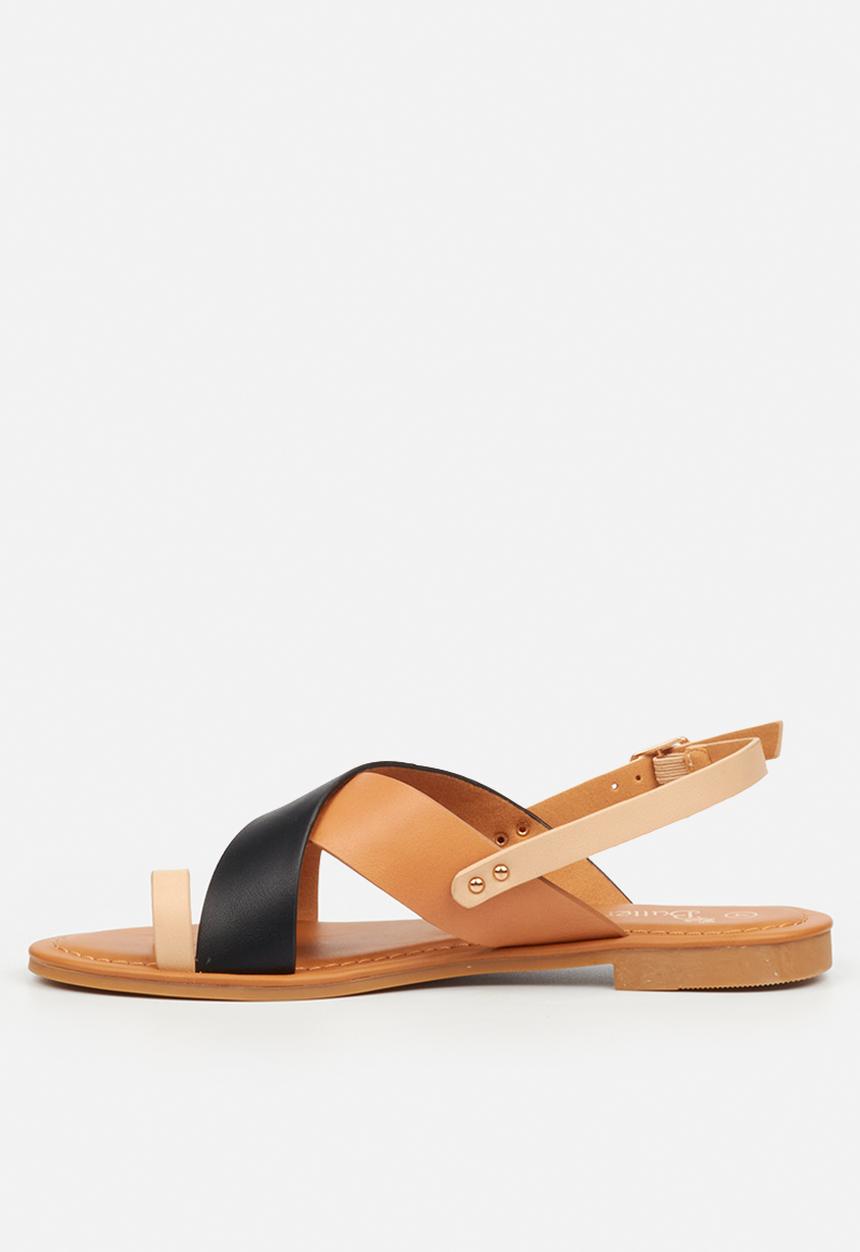 Butterfly Feet - Palms 2 slingback sandal - black