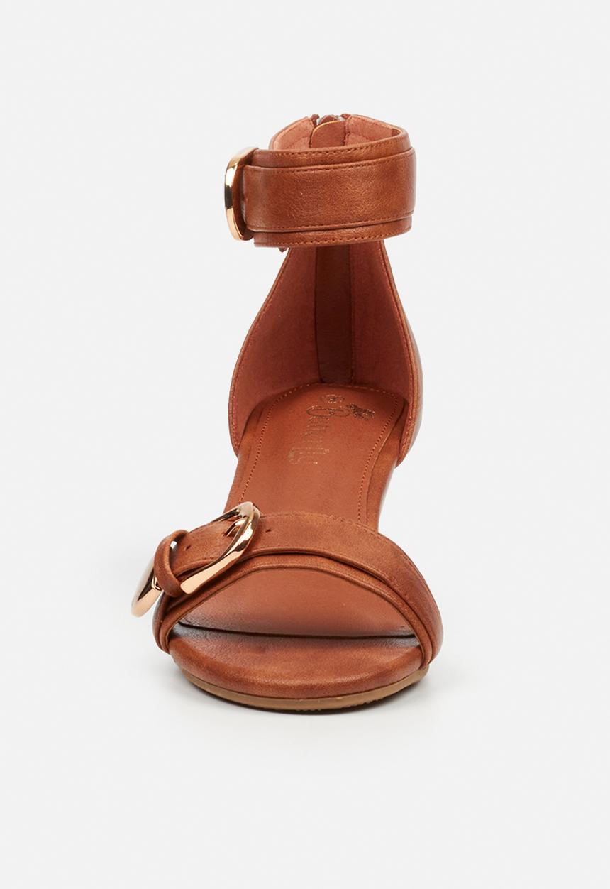 Butterfly Feet - Shani 16 wedge heel - tan