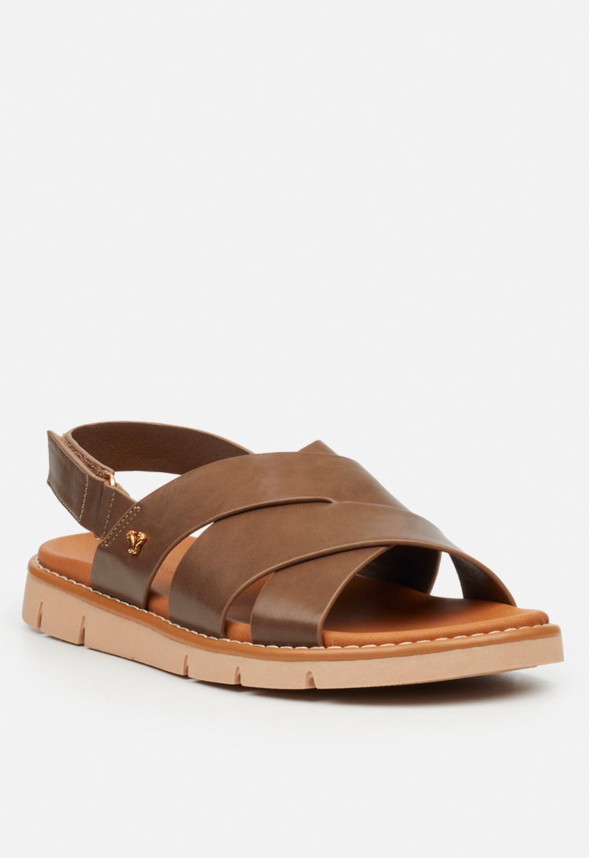 Butterfly Feet - Trace 2 slingback sandal - chocolate