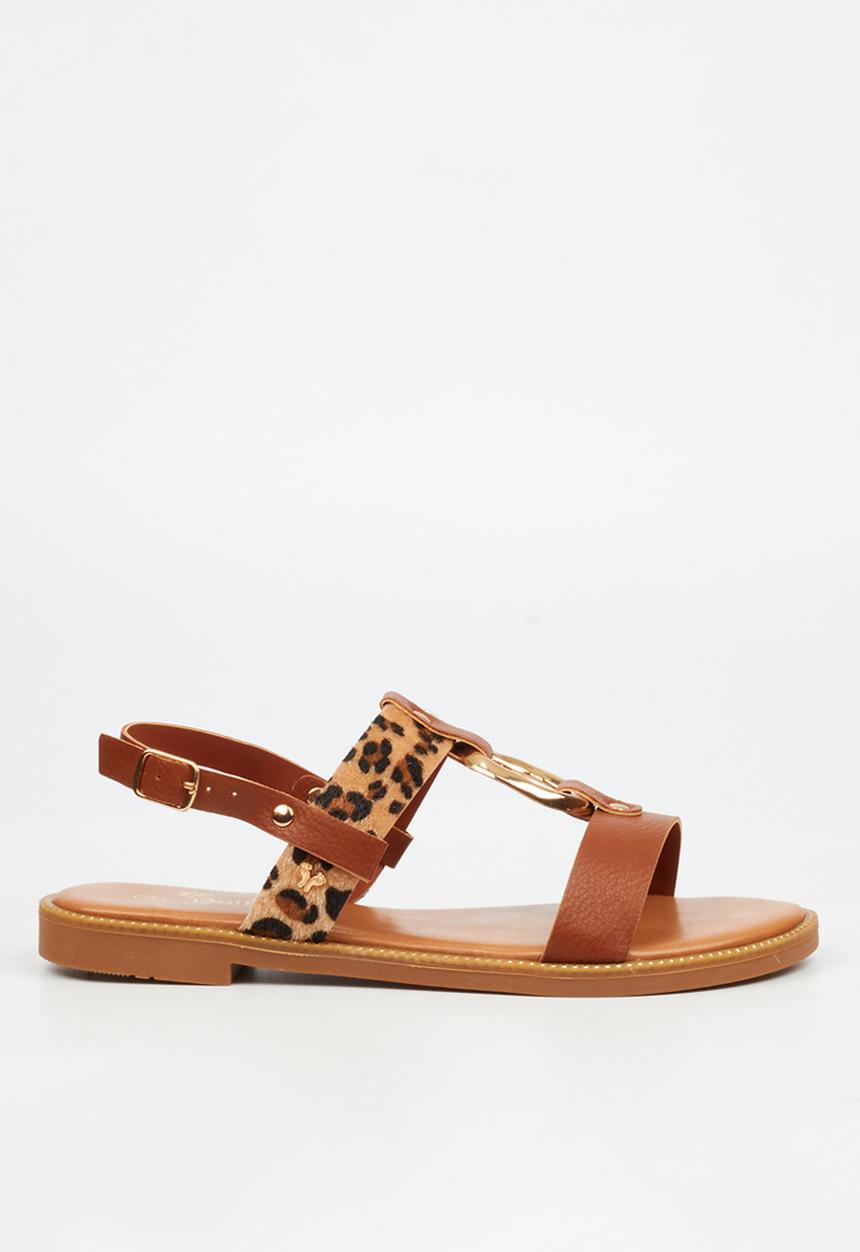 Butterfly Feet - Frost 18 slingback sandal - leopard