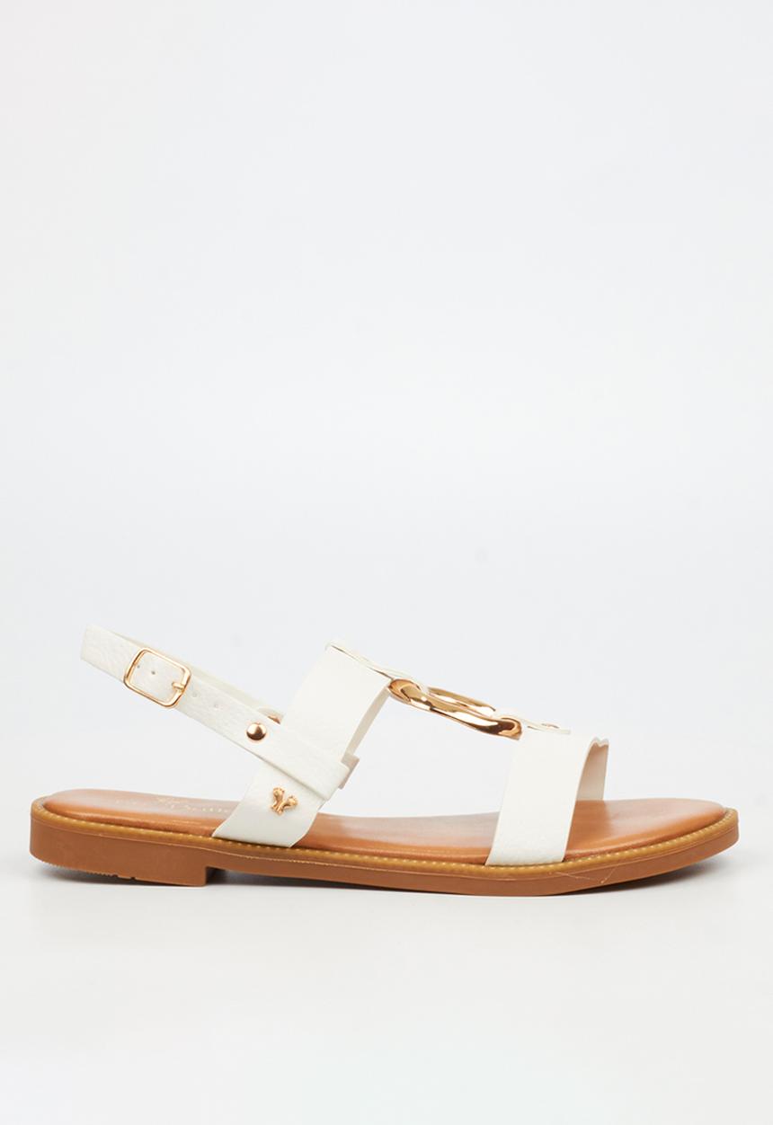 Butterfly Feet - Frost 18 slingback sandal - white