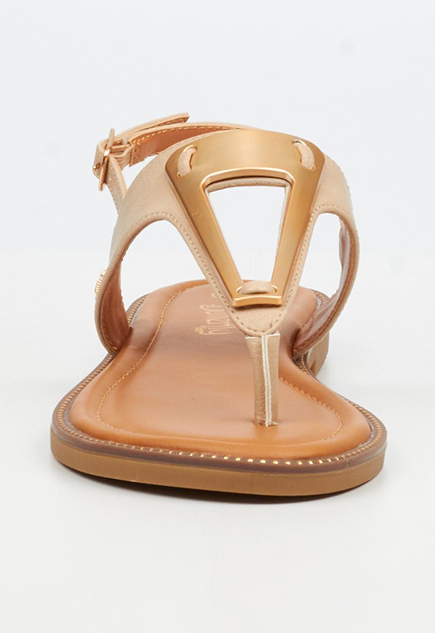 Butterfly Feet - Frost 19 t-bar sandal - beige