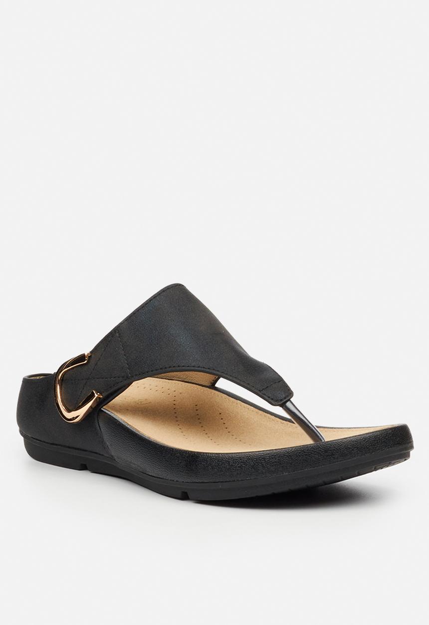 Butterfly Feet - Wander 1 t-bar sandal - black