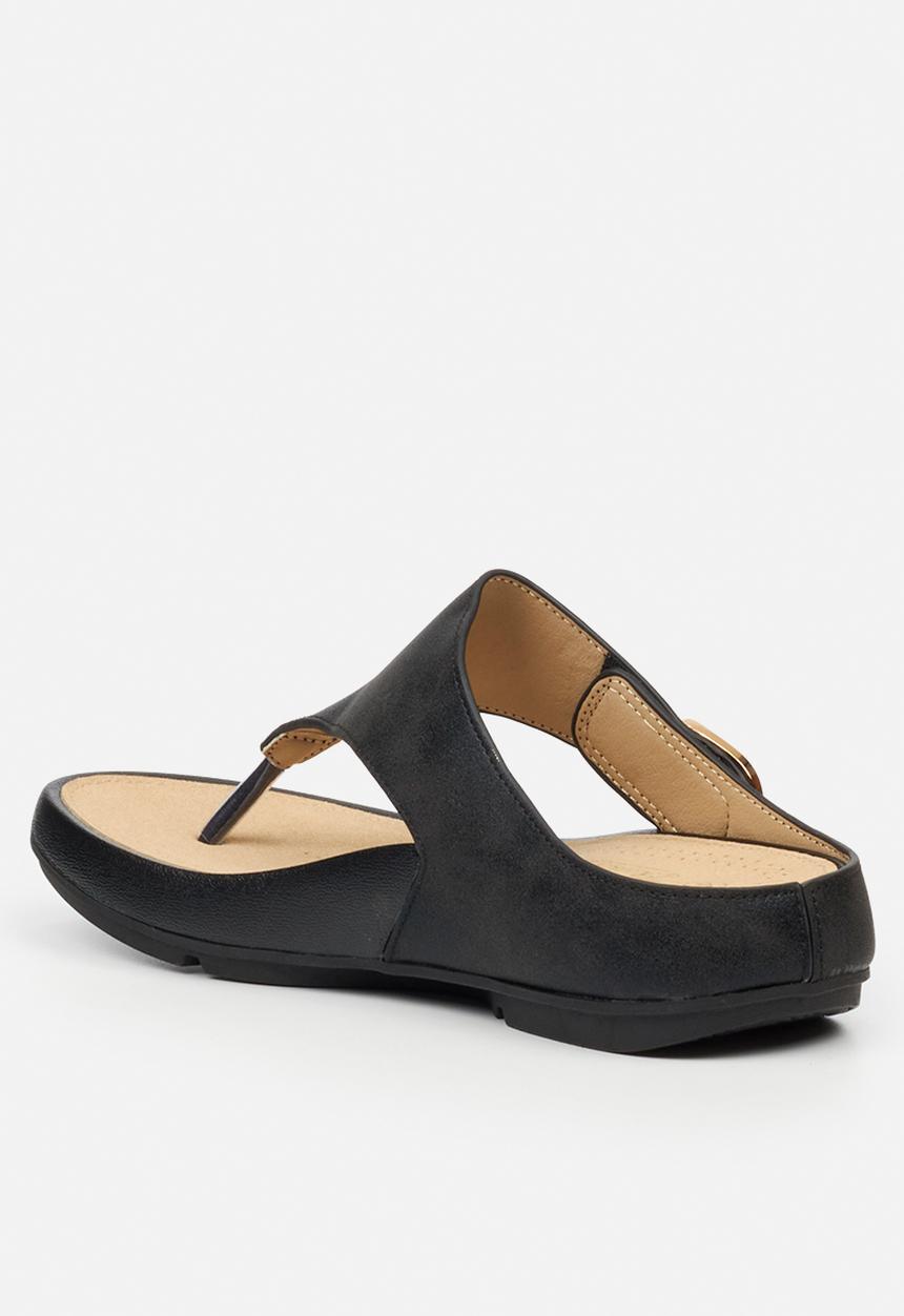 Butterfly Feet - Wander 1 t-bar sandal - black