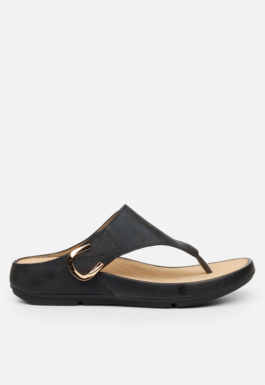 Butterfly Feet - Wander 1 t-bar sandal - black