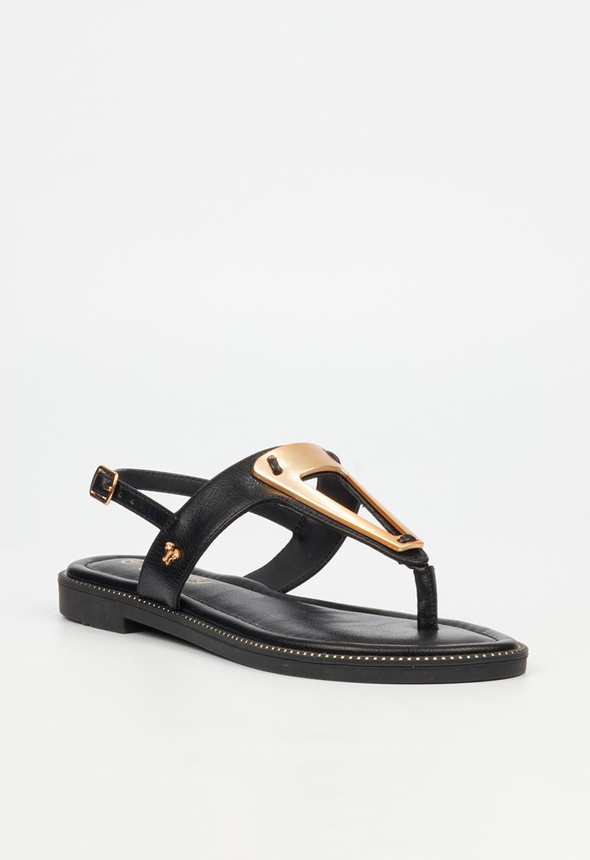 Butterfly Feet - Frost 19 t-bar sandal - black