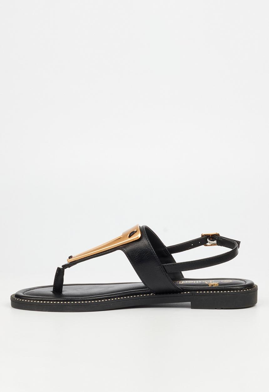 Butterfly Feet - Frost 19 t-bar sandal - black