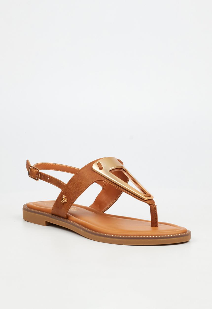 Butterfly Feet - Frost 19 t-bar sandal - tan