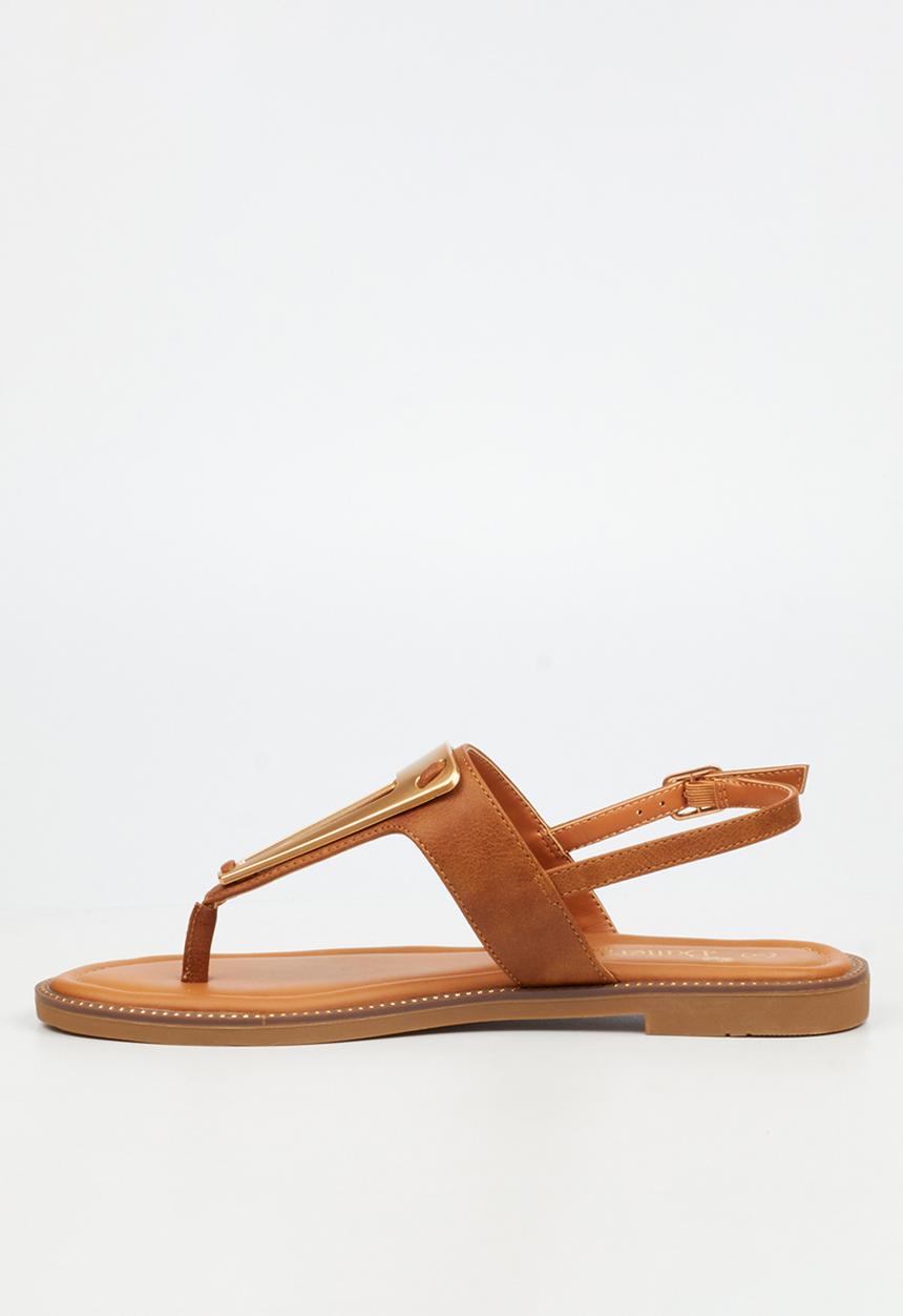 Butterfly Feet - Frost 19 t-bar sandal - tan