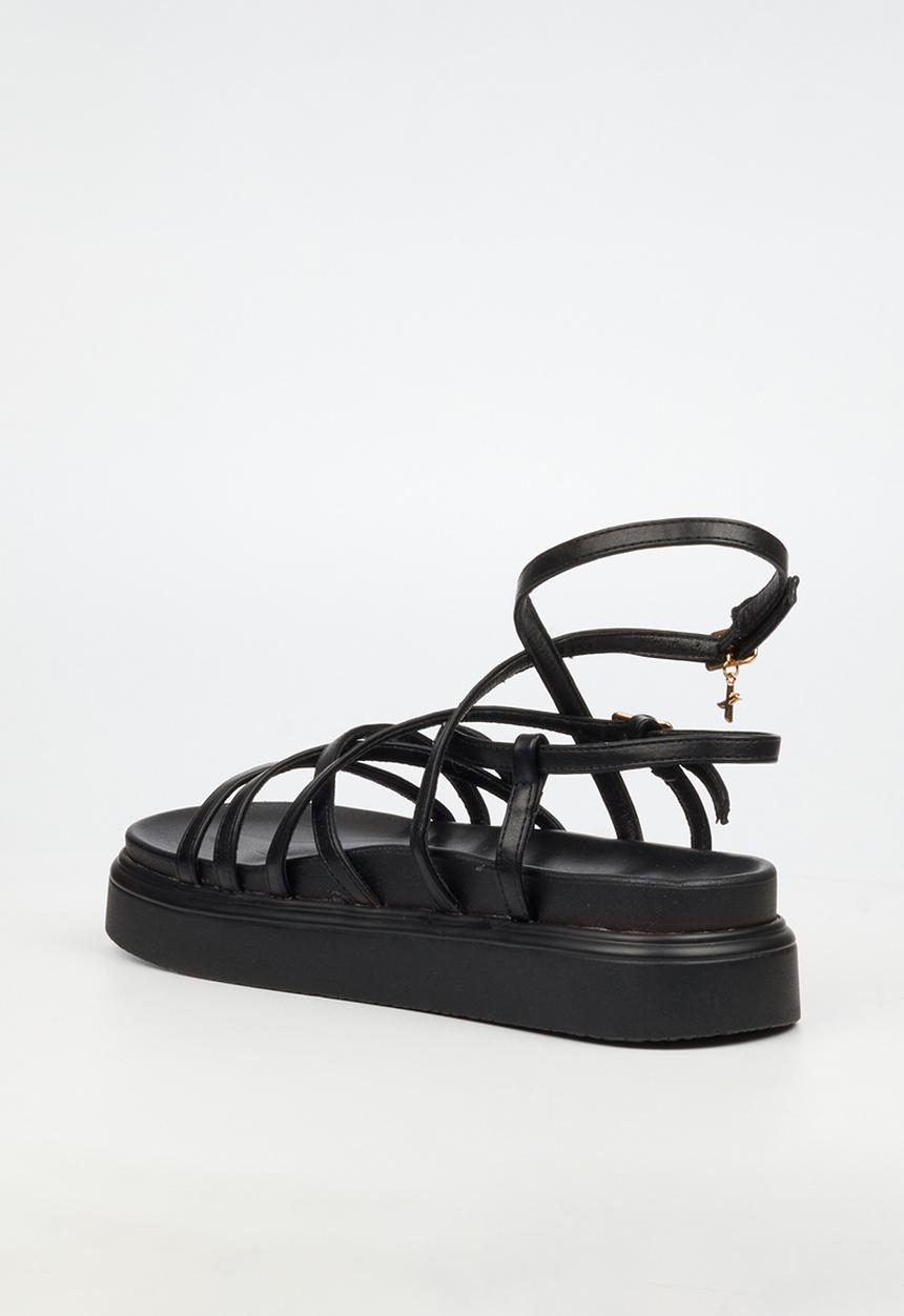 Rock & Co - Absolut 7 multi-strap chunky sandal - black