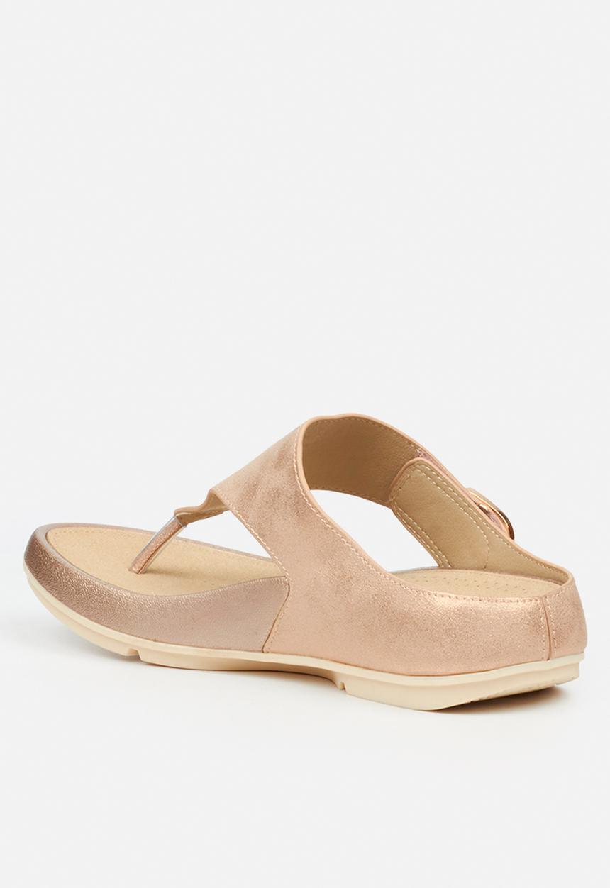 Butterfly Feet - Wander 1 t-bar sandal - rosegold