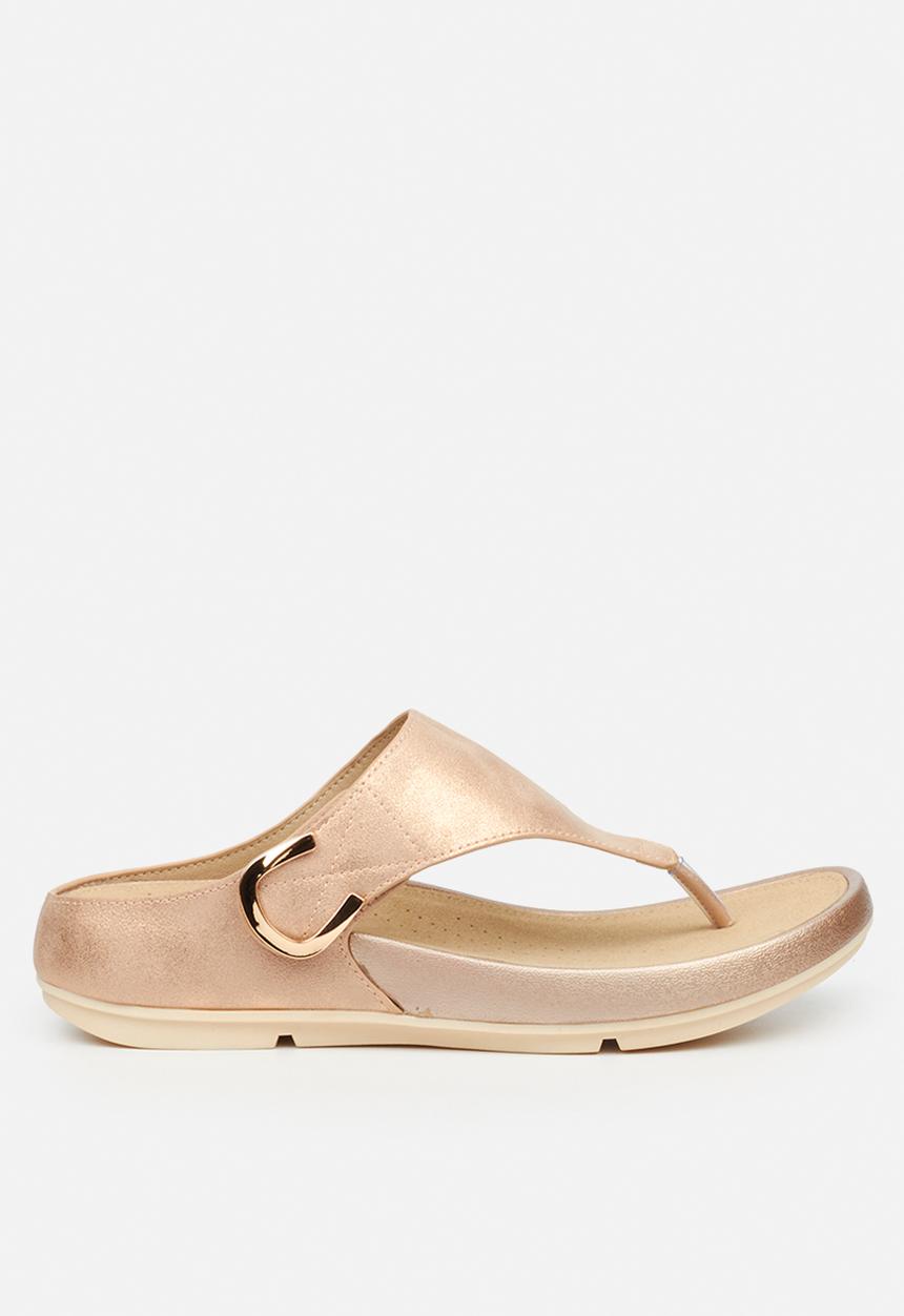Butterfly Feet - Wander 1 t-bar sandal - rosegold