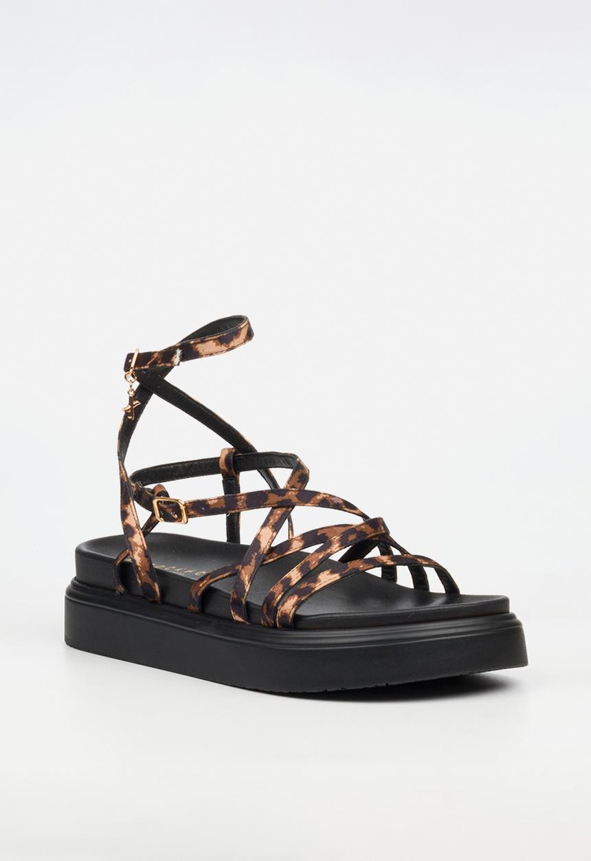 Rock & Co - Absolut 7 multi-strap chunky sandal - leopard