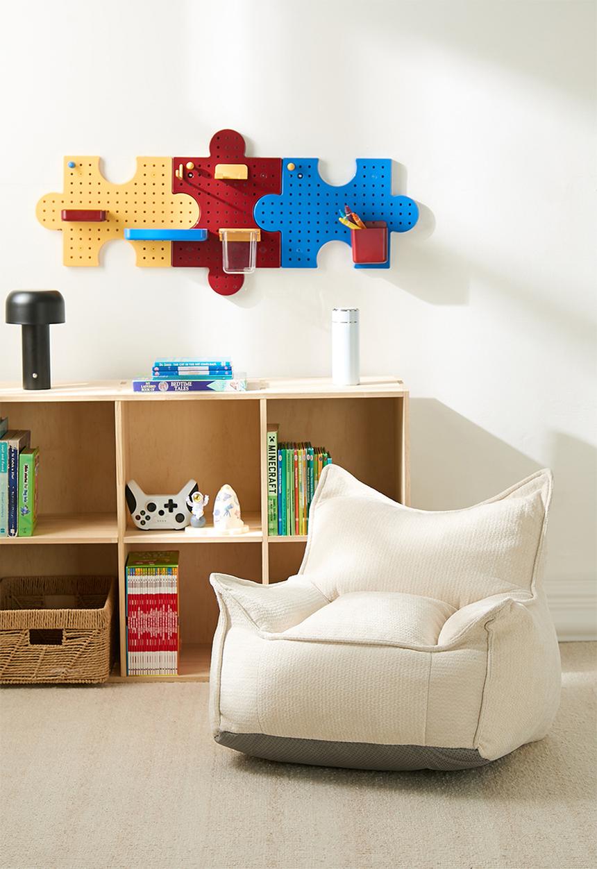 Pop Candy - Small bean chair - white