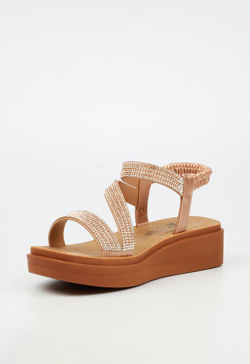 Butterfly Feet - Holt 1 ankle strap sandal - rosegold