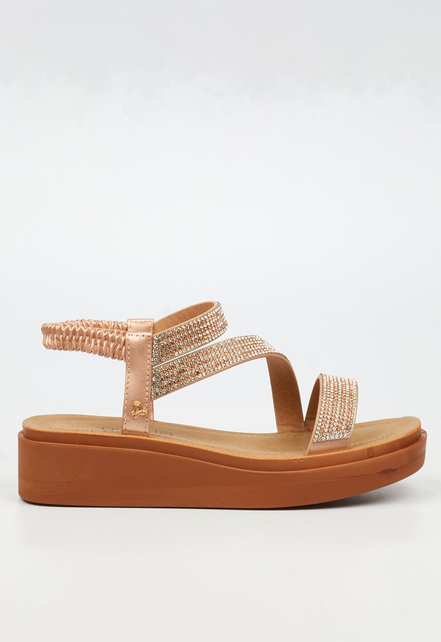 Butterfly Feet - Holt 1 ankle strap sandal - rosegold