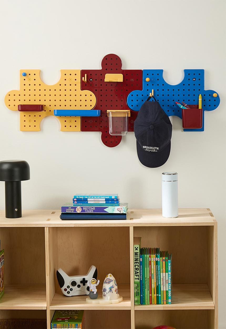 Pop Candy - Puzzle pegboard organizer - multi