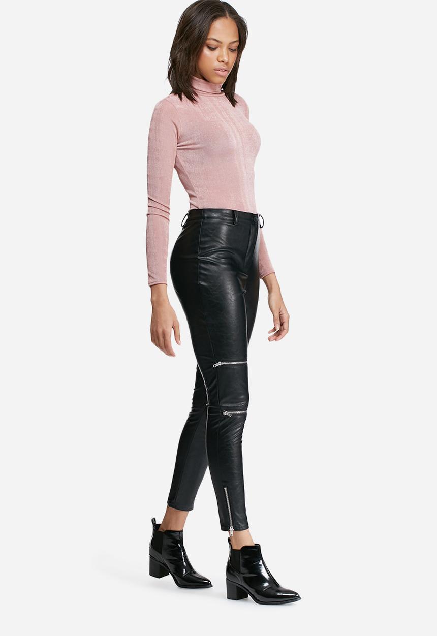Missguided - High neck slinky bodysuit