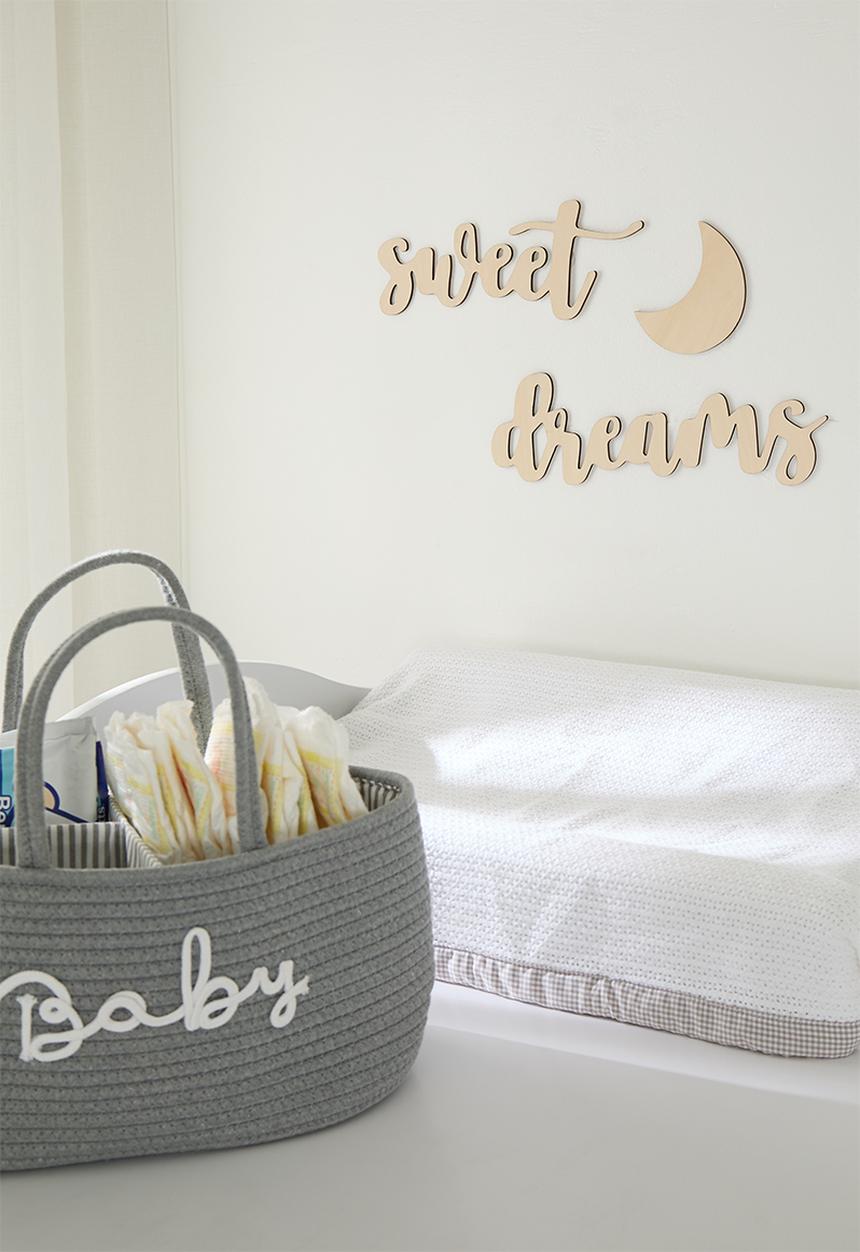 Pop Candy - Wooden scripted wall décor - neutral