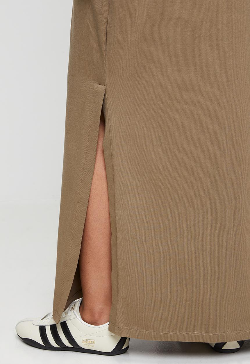 adidas Originals - Plus ess dress w s26 - khaki six/tonal