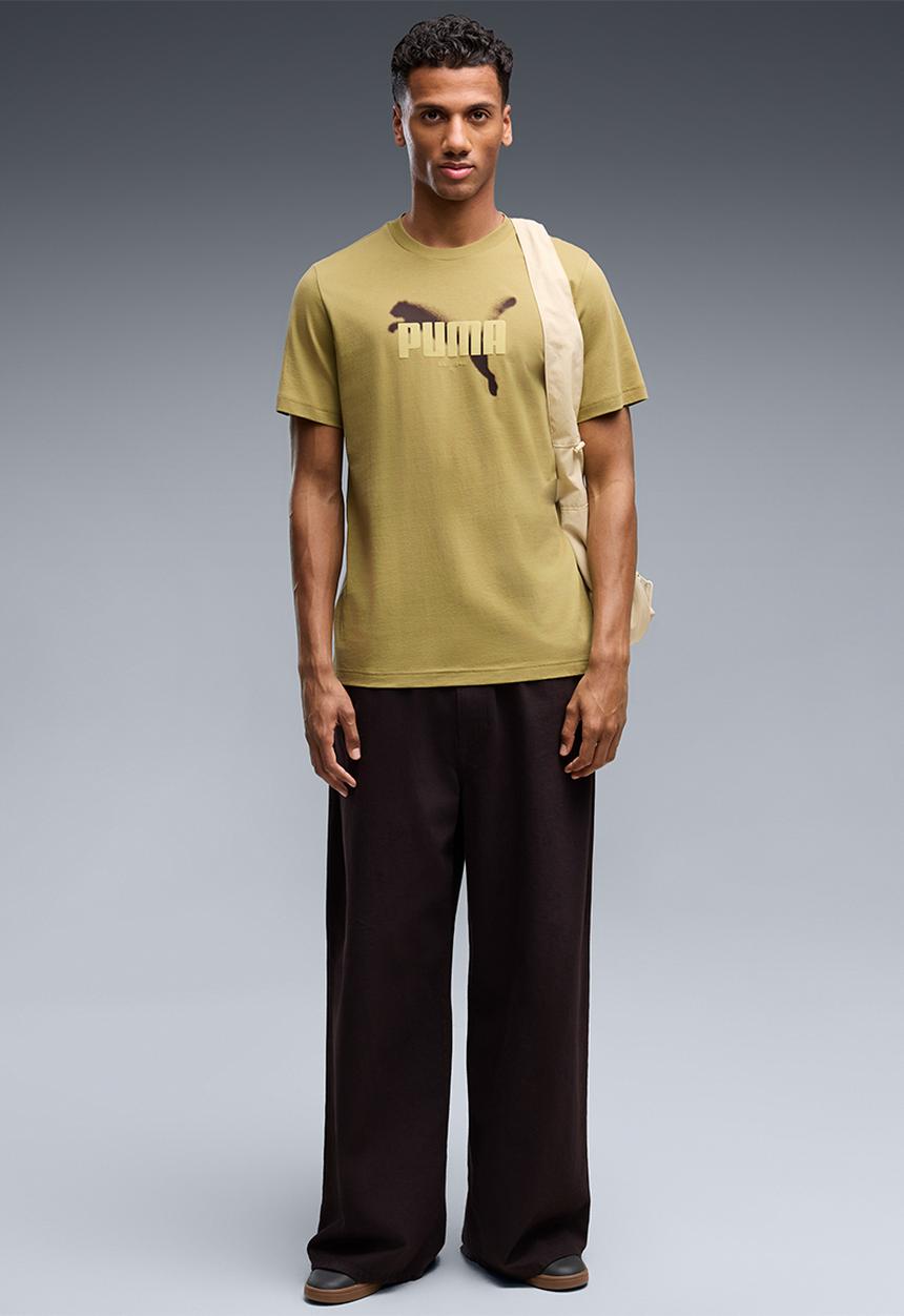 PUMA - GRAPHICS Puma Tee-Khaki