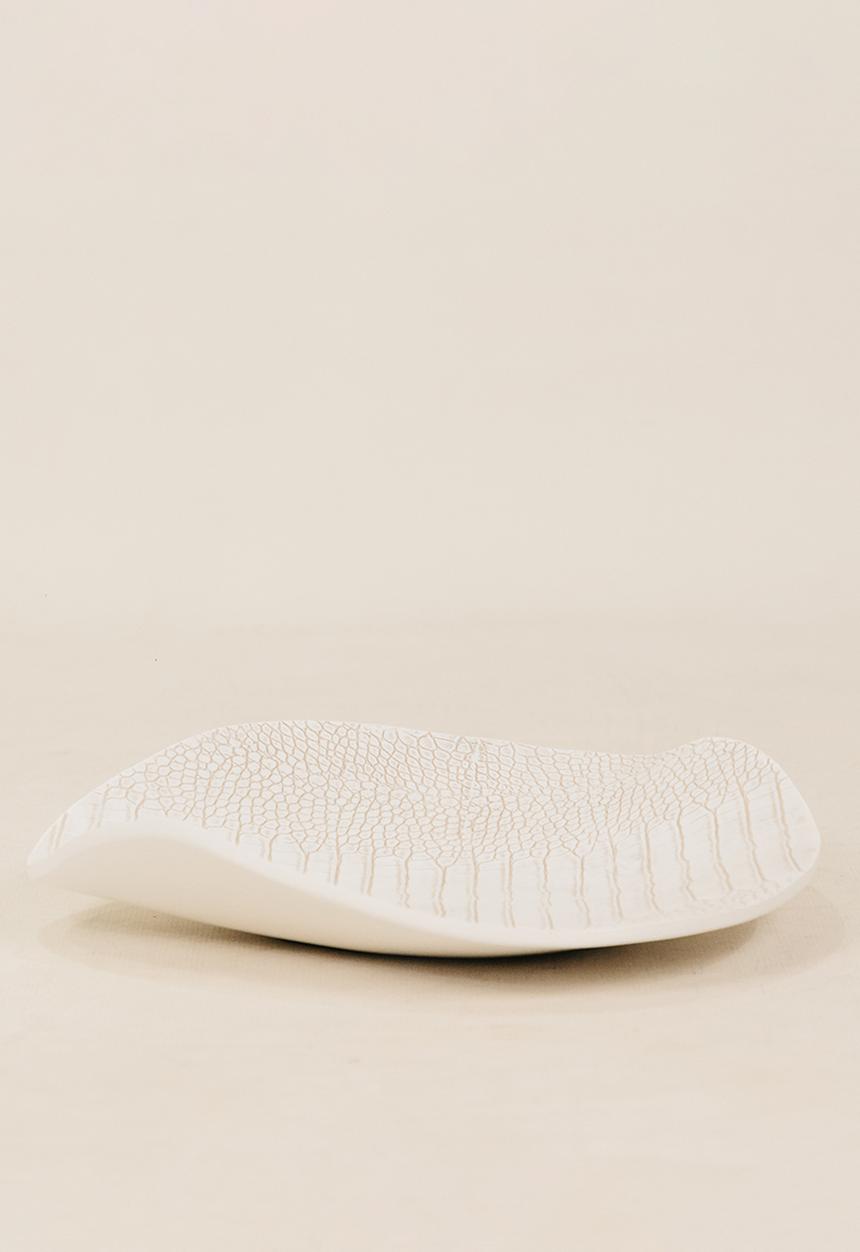 Noha - Iris Bowl - White
